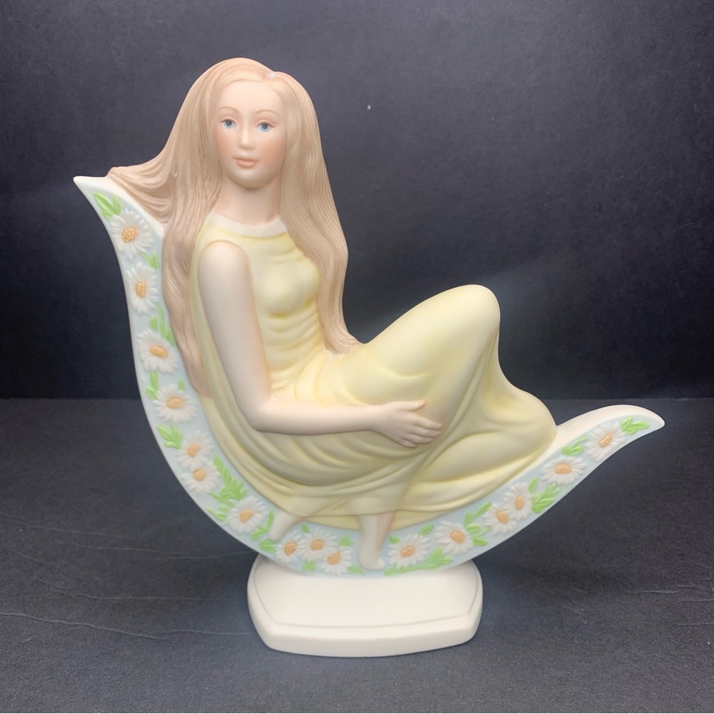 Goebel Vintage Figure Awakening Limited Edition Artist Signature Laszlo Ispanky